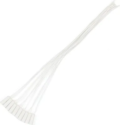 Produktbild von Zugschalterschnur 10 Stück Schnur für Zugschalter 25cm Zugkordel Lampen Tischlampen Lampenschnur Weiß