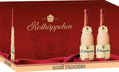Produktbild von 24 x 0,2 l | Rotkäppchen Sekt Tradition Rosé Piccolo Flaschen | 11 % vol