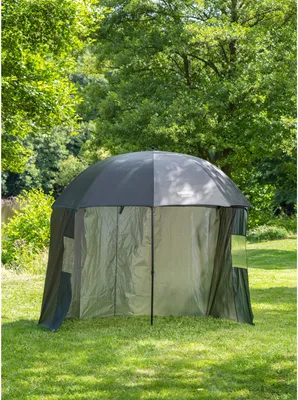 Produktbild von Saenger Shelter 250 Angelschirm mit Wind- & Regenschutz