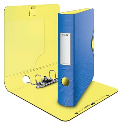 Produktbild von LEITZ Ordner A4 65mm Urban Chic blau 11170032 Active
