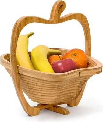 Image de Corbeille de fruits en bambou