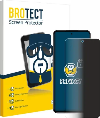 Produktbild von BROTECT Sichtschutzfolie für realme P4x 5G Anti-Spy Privacy Sichtschutz Blickschutz Folie Blaulicht-Schutz