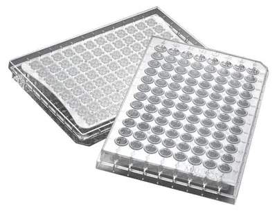 HTS Multiscreen-Membranplatte, 96 Vertiefungen, 1,2/0,65 μm, 50 St.