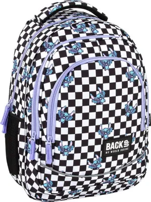 Produktbild von BackUp Jugend-Schulrucksack Klasse 6-8 Schachbrett
