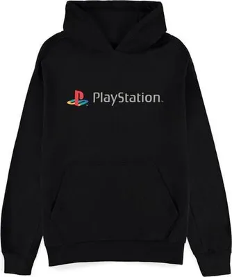 Zdjęcie produktu dla Męska kurtka z kapturem PlayStation - Męskie logo czarny S