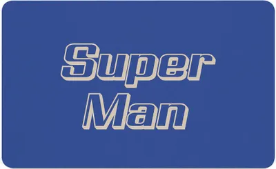 Image de PPD Superman D@H D@H Tray, planche à déjeuner, planche, petit déjeuner, Resopal, bleu, 586003088