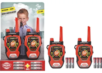 Obrázok produktu pre Dickie Toys 201118195, Detská vysielačka, 4 rok / roky, 197 g, Čierna, Červená