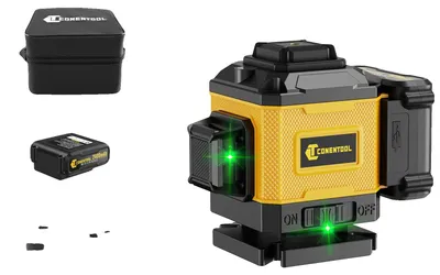 Produktbild von Laser-Nivelliergerät, 16-Linien-Präzision, Selbstnivellierungsfunktion, 8 Linie 1 Batterie