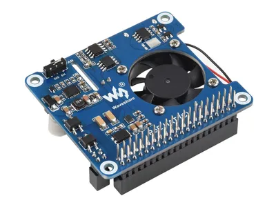 Produktbild von Power over Ethernet HAT (C) für Raspberry Pi 3B+/4B, 802.3af/at