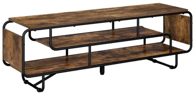 Produktbild von vidaXL TV-Ständer 140 x 36 x 45 cm Räuchereiche Holzwerkstoff