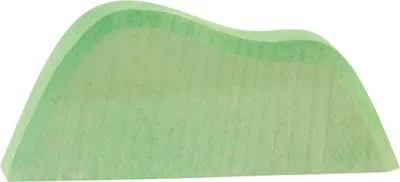 Produktbild von Ostheimer Holzspielzeug Gebüsch, hellgrün, mit 5 cm Höhe und 11 cm Länge