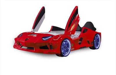 Produktbild von Autobett „Borghi“ in Rot