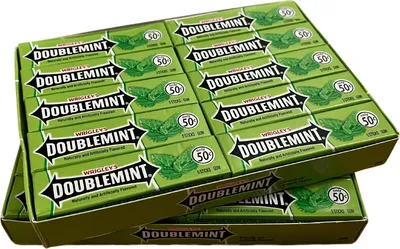 Obrázek produktu pro Žvýkačky Wrigley's Doublemint 200 kusů (40x5 proužků)