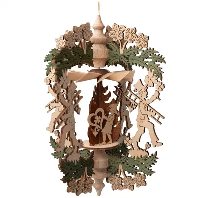 Produktbild von Kreißl Hängepyramide Christrose 15 cm, Modell:Glücksboten