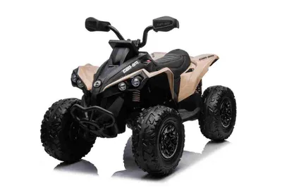 Produktbild von Can-am ATV Quad Kinderfahrzeug Elektrofahrzeug 2x35W Motor 12V 7Ah Beige
