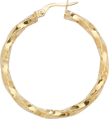 Produktbild von 9 Karat (375) Gold Damen - Paar Creolen - 30mm; TRS11423MM30