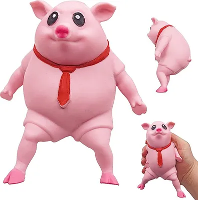 Produktbild von Squishy Stressspielzeug Schwein Rosa Schwein, Kawaii Squishies Spielzeug, Stressabbau Spielzeug, Squishies Slow Rising