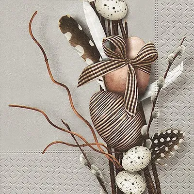 Produktbild von Osterserviette - Design Natural Easter