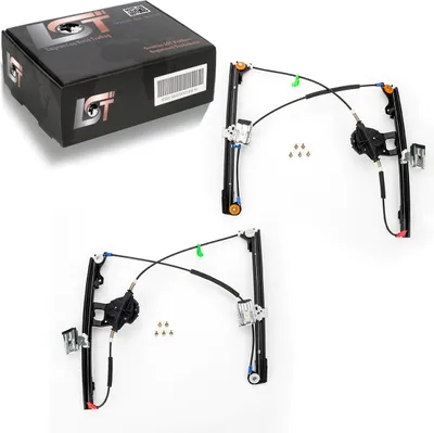 Produktbild von 2x Manueller Fensterheber vorne links rechts für VW Golf III 3 Vento 1H 91-98