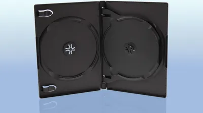 Produktbild von DVD Hülle / 3fach 3er-DVD-Box / Farbe: schwarz