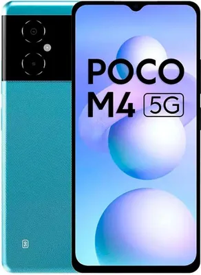 Image de POCO M4 5G 16,7 cm (6,58") Double SIM Android 12 4 Go 64 Go 5000 mAh Bleu