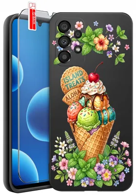 Obrázek produktu pro Pouzdro pro Samsung A33 5G – Motivy | Léto – barevné letní motivy | Pouzdro + tvrzené sklo 9H