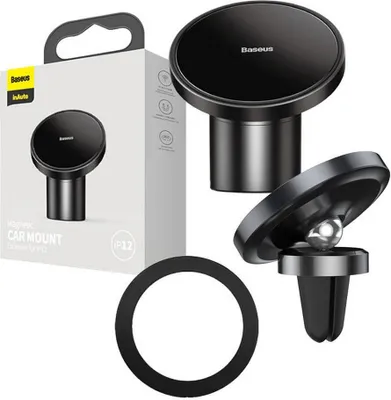 Zdjęcie produktu dla Baseus NeoGravity magnetyczny uchwyt samochodowy na telefon (czarny)
