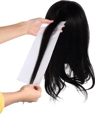Image de 100 pièces/sachet Salon Coloration des cheveux Plastique Papier Réutilisable Mèches Coloration Feuille de séparation Barber Tissue Outil