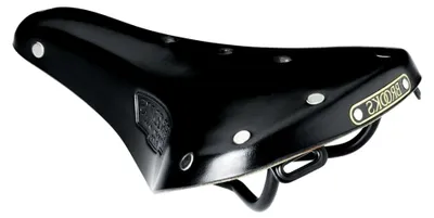 Produktbild von B17S Standard (B211) Schwarz für Damen + Leder Fahrrad Sattel + Modell 2011