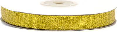 Produktbild von Glitzerband 12mm x 32m Rolle Gold
