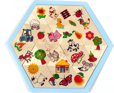 Productafbeelding van Puzzel: Boerderij, 34 stukken