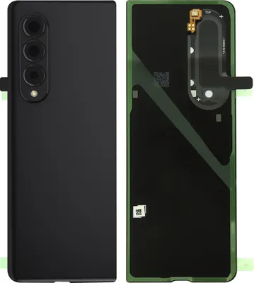 Produktbild von Original Samsung Akkudeckel, neue Rückseite für Samsung Z Fold 3 – Phantom Black