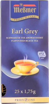 Produktbild von Meßmer Classic Moments Earl Grey Schwarzer Bergamotte Tee 25 Teebeutel