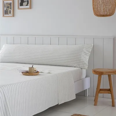 Productafbeelding van ARTean Beddengoedset, 135 cm, percale katoen, draaddichtheid 200, Tula Beige