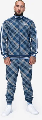 Produktbild von Herren Trainingsanzug schmale Passform CANTERBURRY Blue/Beige M Lonsdale