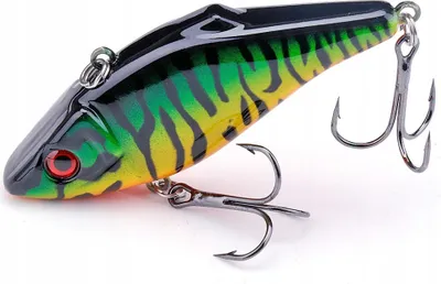 Produktbild von Wobbler ANGELN Köder HECHT ZANDER WELS Barsch Effektiv 7cm 13g
