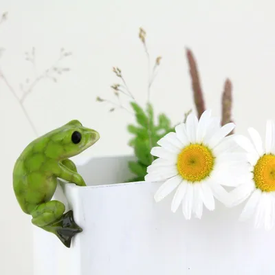 Mini-Kikkerbloempot und Vase für Feengarten, klein