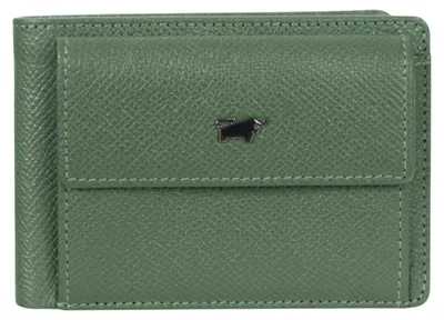 Produktbild von Portemonnaie ROBIN RFID Geldbörse S 6 Kartenfächern grün Herren - Leder