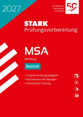 Produktbild von STARK Deutsch - MSA 2027 Hamburg - Prüfungsvorbereitung