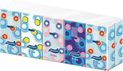 Obrázek produktu pro Papírové kapesníčky HARMONY PRIMA 10x10ks/3vr.