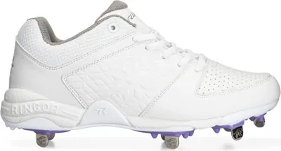 Produktbild von Rip-It Diamond Softball Spike Women 6,0 White/White Baseball/Softball Schuhe | Women Stollen
