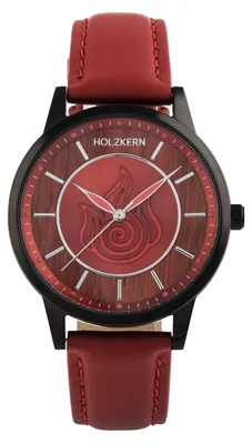 Produktbild von Holzkern Armbanduhr Avatar™ Fire Nation Padouk/Rot