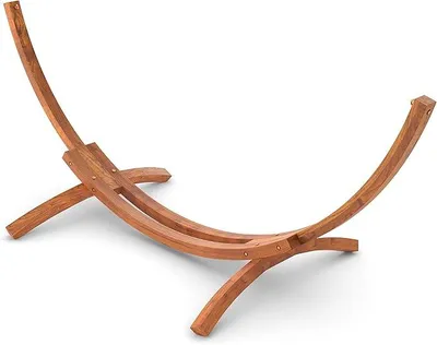 Imagen del producto de Estructura de soporte para hamaca para exteriores, madera de eucalipto
