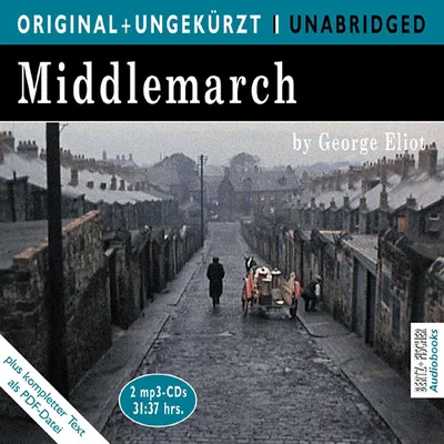 Productafbeelding van Middlemarch. MP3-CD. Die englische Originalfassung ungekürzt