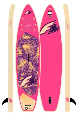 Produktbild von F2 Damen SUP Stand Up Paddle Board Impact Pink 320cm Board Only 10,5