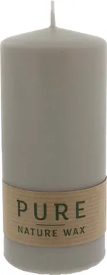 Produktbild von Pure Safe Kerze - Silbergrau 130x60
