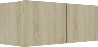 Obrázok produktu pre vidaXL TV skrinka Sonoma dub 80x30x30 cm odvodený výrobok z dreva