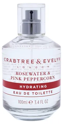 Obrázok produktu pre Crabtree & Evelyn, Rosewater & Pink Peppercorn, Eau De Toilette, For Women, 100 ml