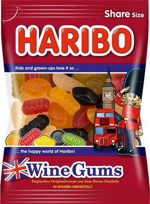 Obrázek produktu pro Haribo Vinařské žvýkačky 175g