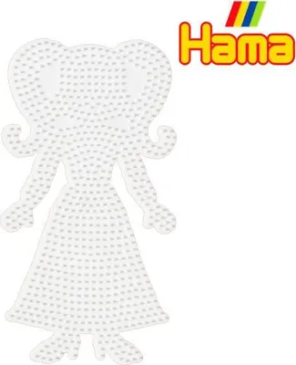 Obrázek produktu pro Hama Beads 304, Kreativní souprava pro děti, 5 rok/roky, PVC, Bílá, 1 kusů